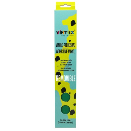 Vinilo Adhesivo Mate Removible (31.5cm x 3m) Vintex