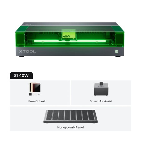 Xtool S1 40w láser de corte y grabado