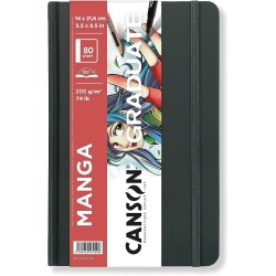 Cuaderno Canson Graduate Manga Liso 200g