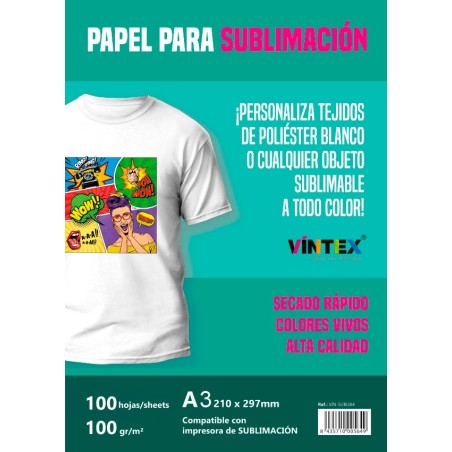Papel Sublimación A3