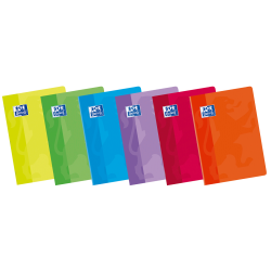 OXFORD SCHOOL CLASSIC A5+ Tapa blanda libreta grapada Pauta 3,5 con margen 48 Hojas surtido
