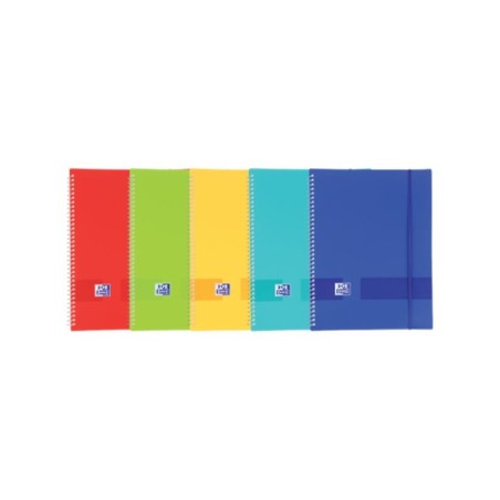 CARPETA DE FUNDAS ESPIRAL LIVE & GO TP A4 C/GOMA 20 FUNDAS - COLORES VIVOS