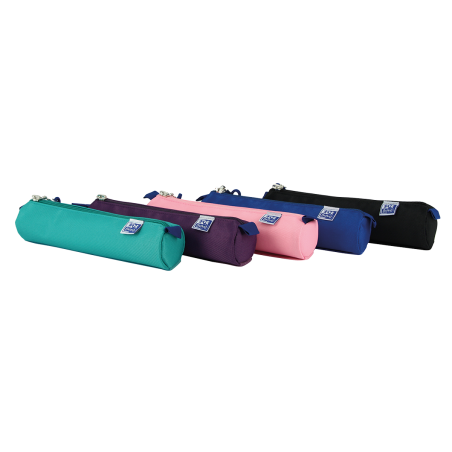 Estuche redondo poliéster OXFORD KANGOO TEENS