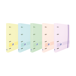 ARCHIVADOR EUROPEANBINDER LIVE&GO A5 CON RECAMBIO DOTS Y PEGATINA PASTEL